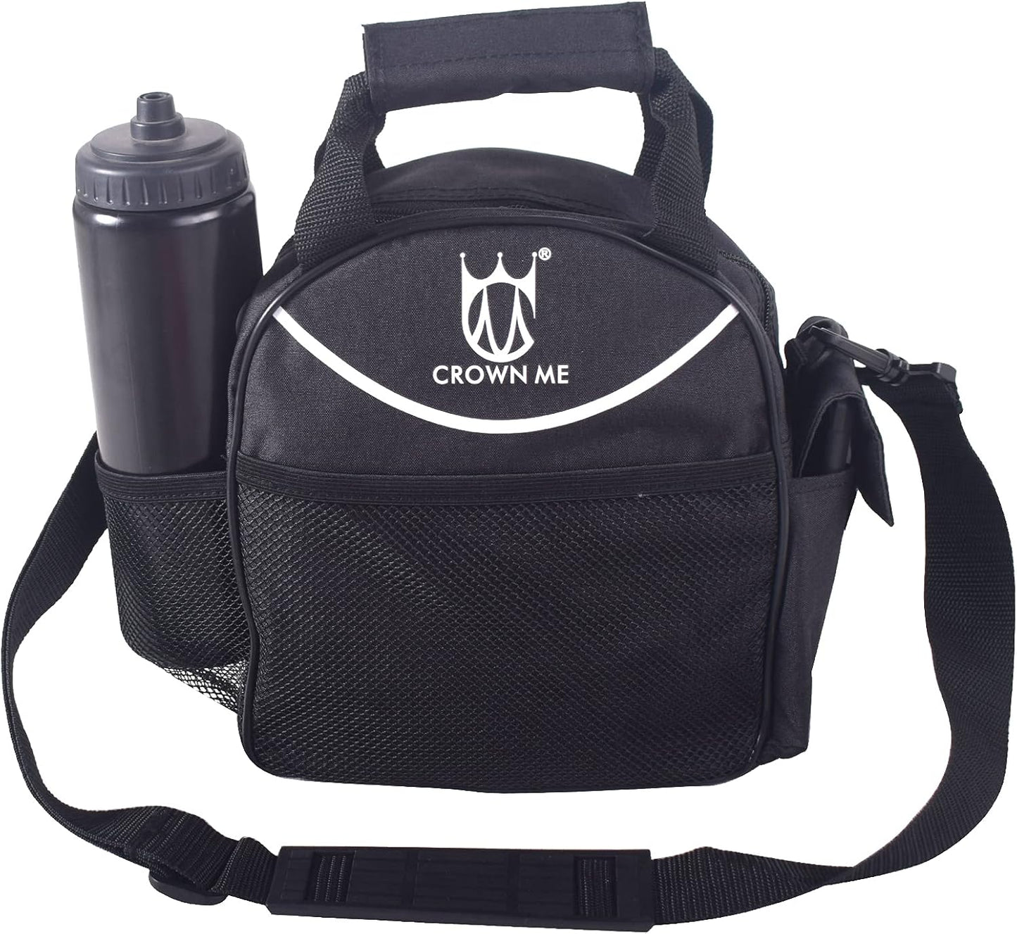 CROWN ME Disc Golf Set with 6 Discs and Mini Disc and Starter Disc Golf Bag