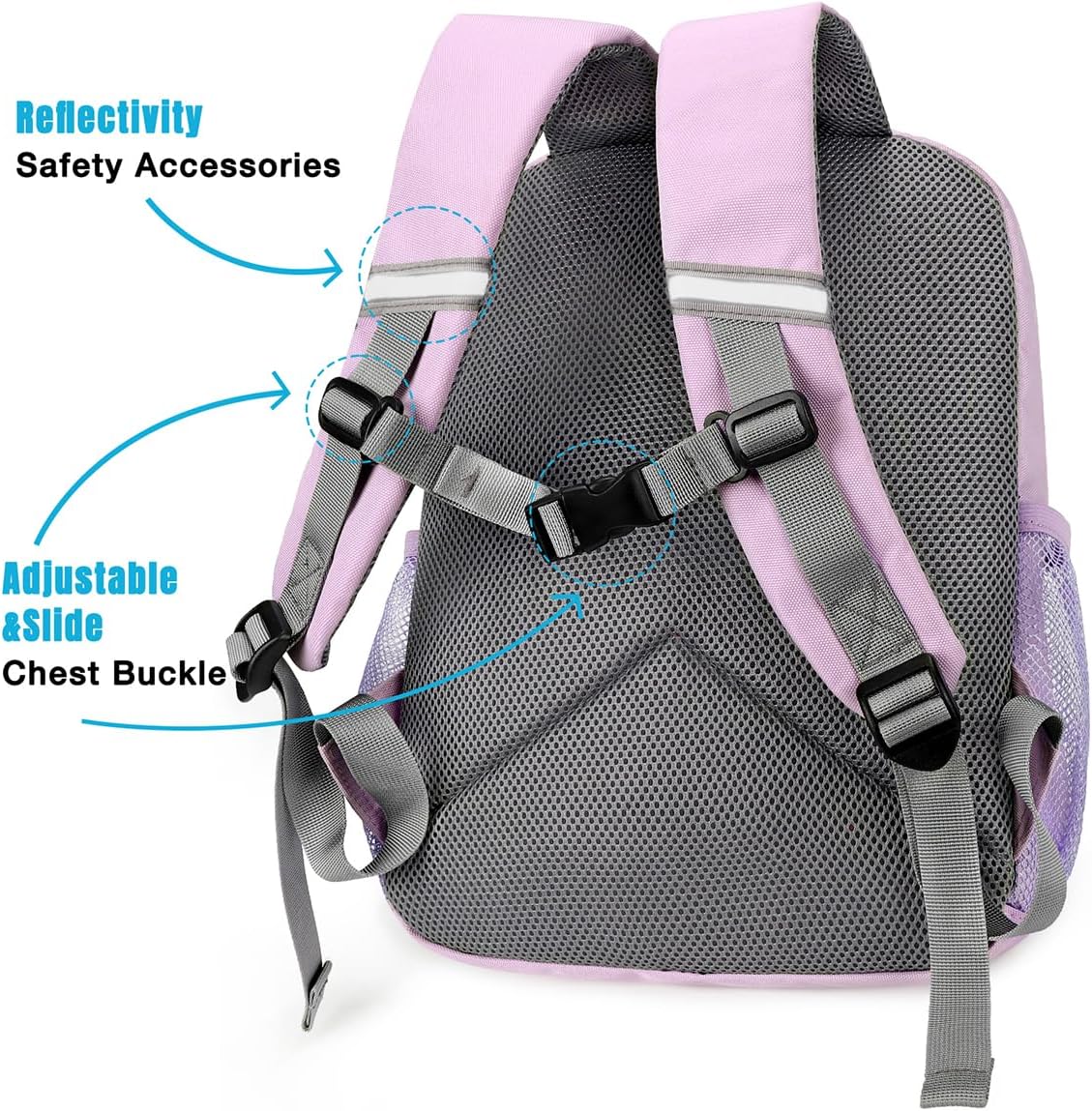 STEAMEDBUN Toddler Backpack Leash for 1-3: Backpack with Leash for Boys Girls - Anti-Lost Harness Backpack for Walking