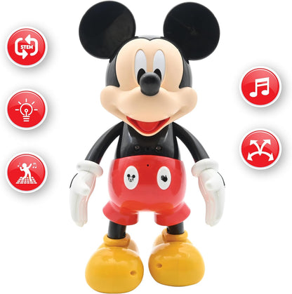 LEXiBOOK Powerman Max - Remote Control Walking Talking Toy Robot STEM Programmable Dances Sings Telling 10,000 Stories 300+ Learning Quiz Shooting Discs and Voice Repeat for Kids 4+ - ROB80EN, White
