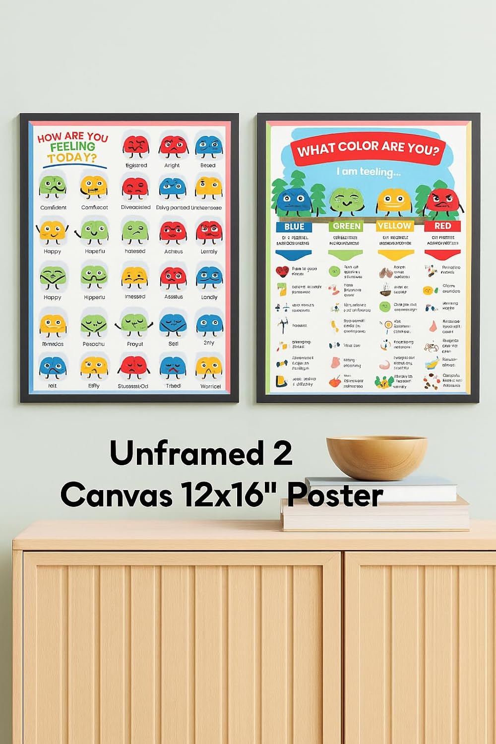 ajdvart 3 Funny Science Posters for Classroom/Home – STEM Teacher Wall Art & Bulletin Board Decorations for Elementary, Middle & High School Classrooms, Unframed Canvas 12"x16"