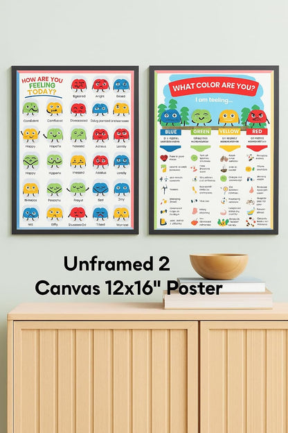 ajdvart 3 Funny Science Posters for Classroom/Home – STEM Teacher Wall Art & Bulletin Board Decorations for Elementary, Middle & High School Classrooms, Unframed Canvas 12"x16"