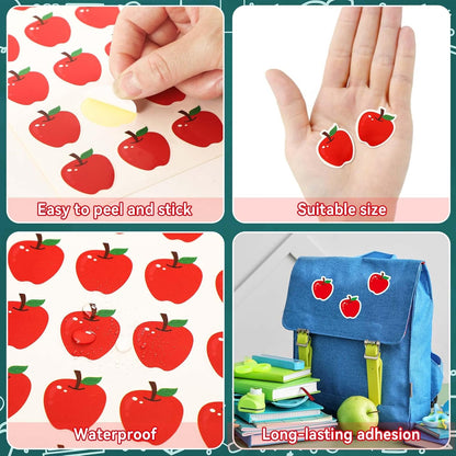 JULMELON 672 PCS Valentines Day Heart Stickers for Kids Conversation Heart Stickers Removable Labels Cards for Candy Envelopes Gifts Classroom Valentine’s Day Party Decorations