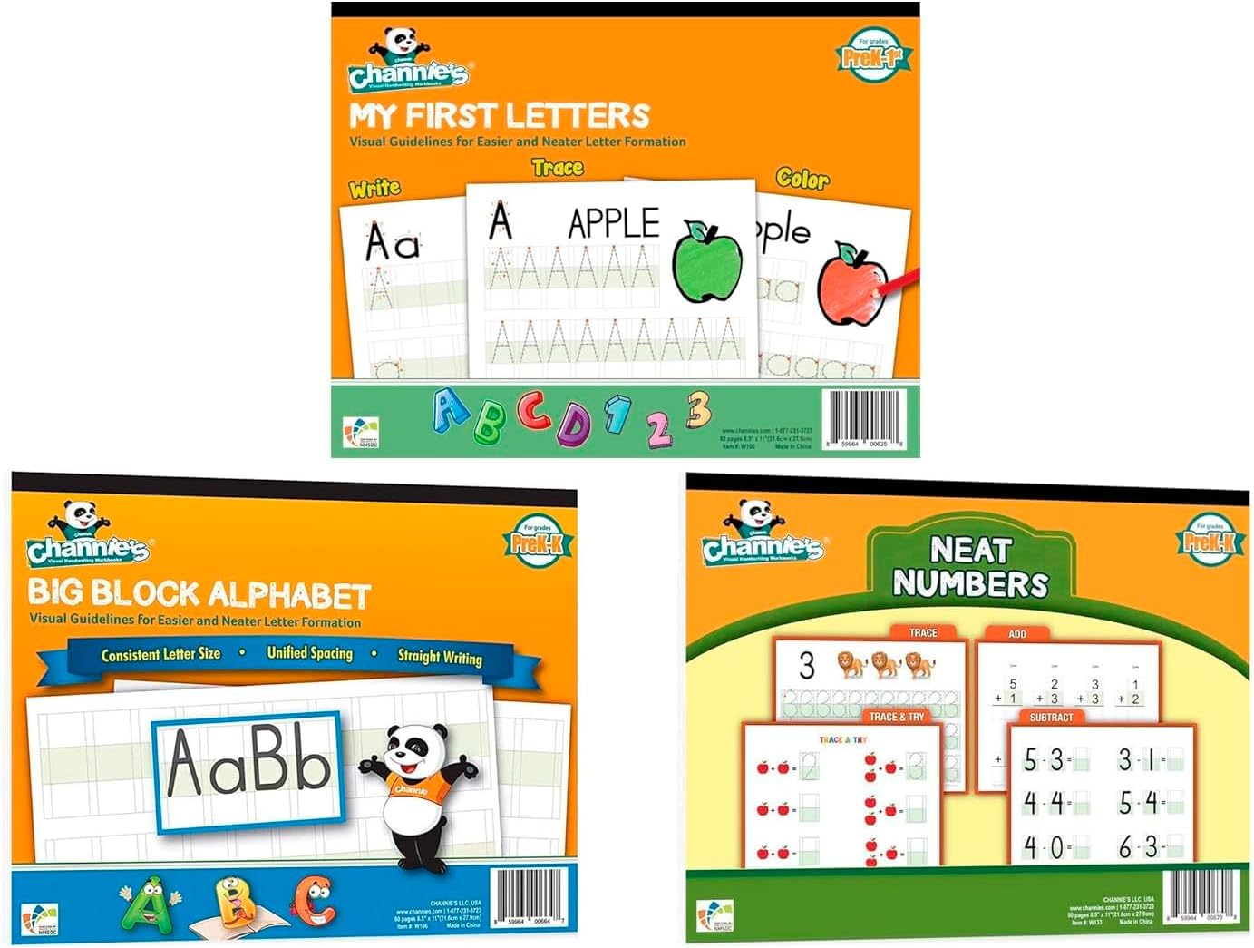 Dry Erase Number & Alphabet Flashcards for Kids Ages 3-5, 10 Numbers & 26 Visual ABC Flash Cards, Homeschool Learning Supplies, Summer School & After School Teaching Supplies for Handwriting Practice
