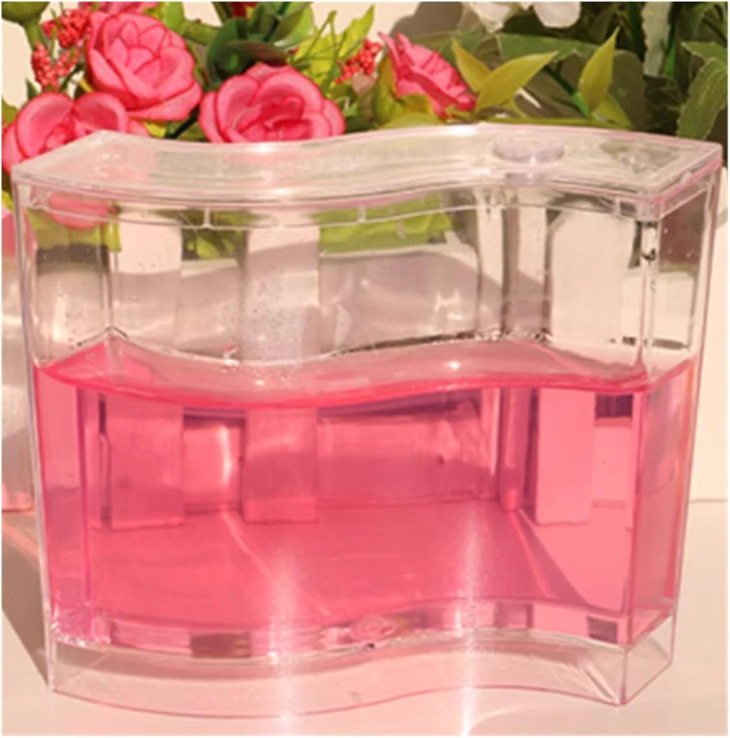 Ant Farm Ant Nest Ant House Ant Farm Box Gel Maze Ant Castle Watch Ants at Work Ant Nest Farm World Pet House Ant Habitat Ant Farm for Live Ants(Pink)