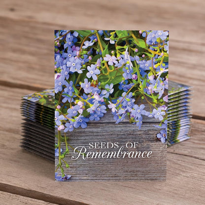 Grateful Memories Dove with Bird and Butterfly Mix Seed Favor Packets - Gardening Gifts - Wild Flower Seeds for Planting - Garden or Indoor Plant Flowers - Growing Plants in Memory