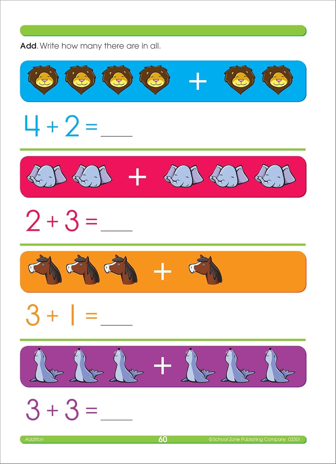 School Zone Kindergarten Scholar Workbook: 64 Pages, Alphabet, Phonics, Shapes, Patterns, Language Arts, Early Math, Counting, Addition & Subtraction, Ages 5 to 6