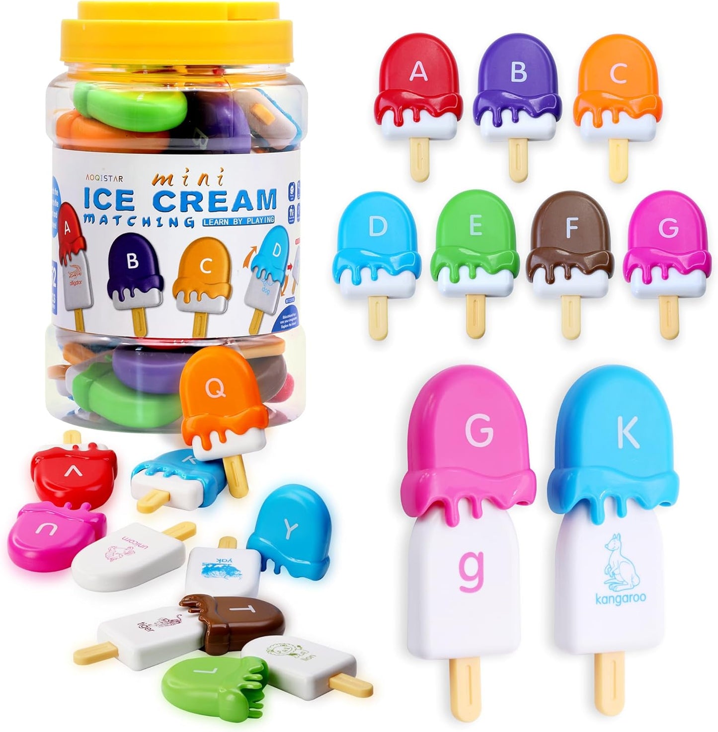 USATDD Matching Eggs for Toddlers Montessori Geometric Eggs Color & Shape Recognition Toy, Fine Motor Skills Shape Sorter Puzzle, Easter Eggs Toys Gifts for Kids, Easter Basket Stuffers