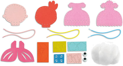 Avenir | My First Lacing | Charm Princess Friends | First Sewing for Ages 3+ | Develop Sewing and Stitching Skills