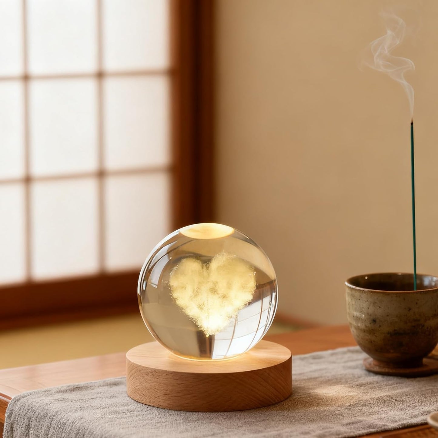3D Solar System Crystal Ball, 2.4in Universe Gifts Decorative Quartz Glass Ball, Space Laser Engraved Model Astronomy Decor, Physics Display Sculpture Home Decor Crafts for Friends Mom Women Boys