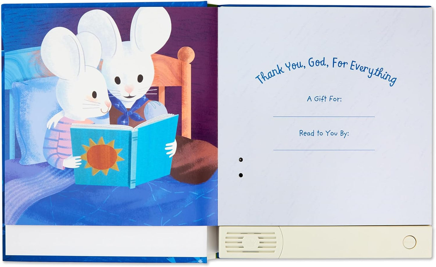 Hallmark Recordable Book for Children (What are Grandsons Made of?) Easter Basket Stuffers