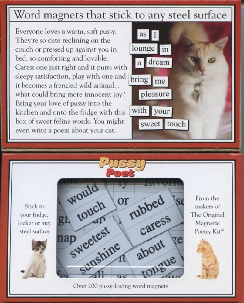 Magnetic Poetry - Moist Kit - Uncomfortable Words for Your Refrigerator - Write Poems and Letters on The Fridge - Made in The USA