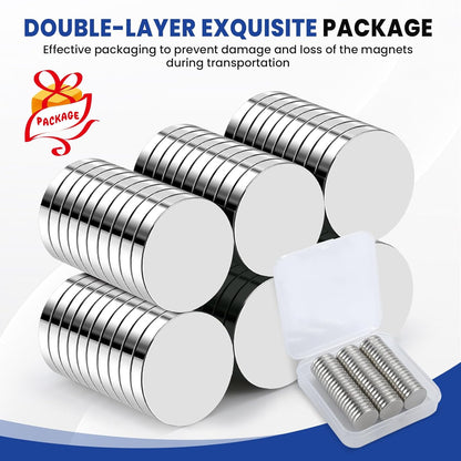 320Pcs Small Neodymium Magnets, 6x2mm Small Rare Earth Magnet Mini Magnets for Whiteboard, Office, School, STEM Measurement Kit, 3D Printing,Science Experiments