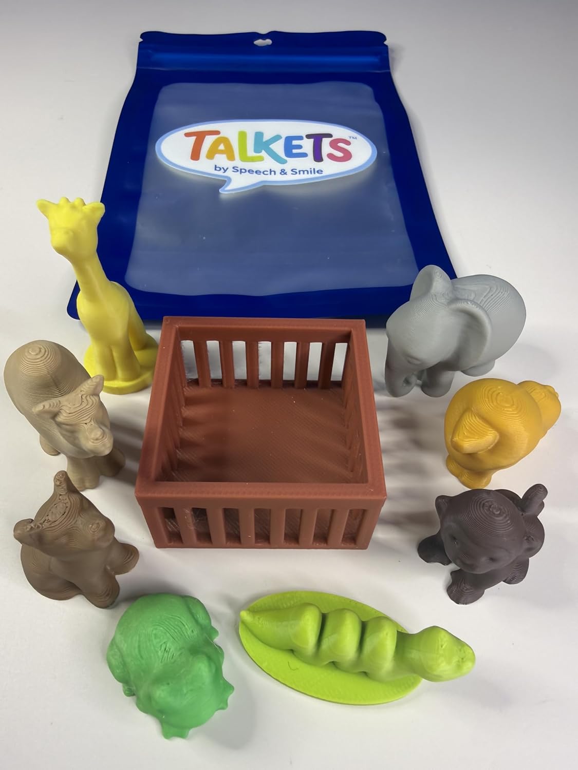 Dear Zoo Story Prop Set | Mini Animal Story Objects | Speech Therapy Story Retell Props Talkets™ Mini Objects