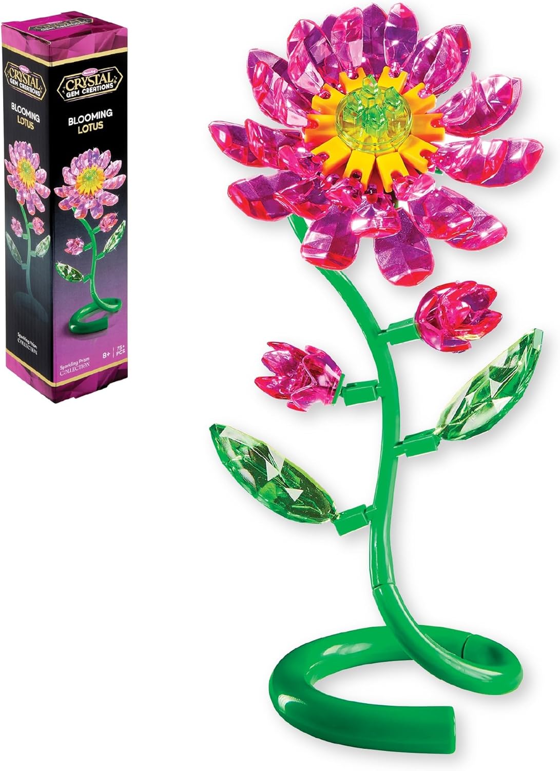 Cra-Z-Art Crystal Gem Creations Jewel Succulents Kit by RoseArt, 175+ Pieces, Great for Adults, Tweens and Children Ages 8+