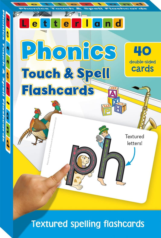 Phonics Touch & Spell Flashcards: Textured Spelling Flashcards