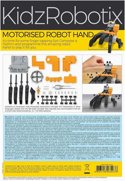 4M 5576 Table Top Robot - DIY Robotics Stem Toys, Engineering Edge Detector Gift for Kids & Teens, Boys & Girls (Packaging May Vary)