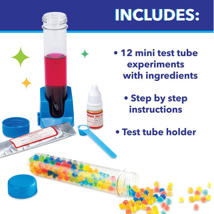 MindWare 12 Days of Science Advent Calendar Kids Science Kit with 12 Test Tube Experiments Ages 6+