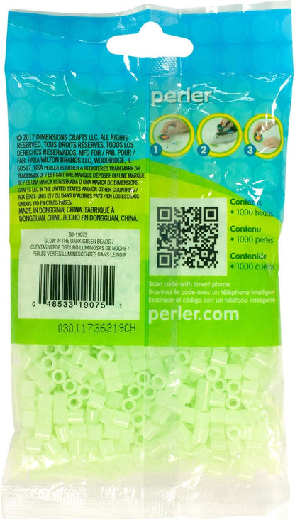 Perler Beads Fuse Beads for Crafts, 1000pcs, Yellow
