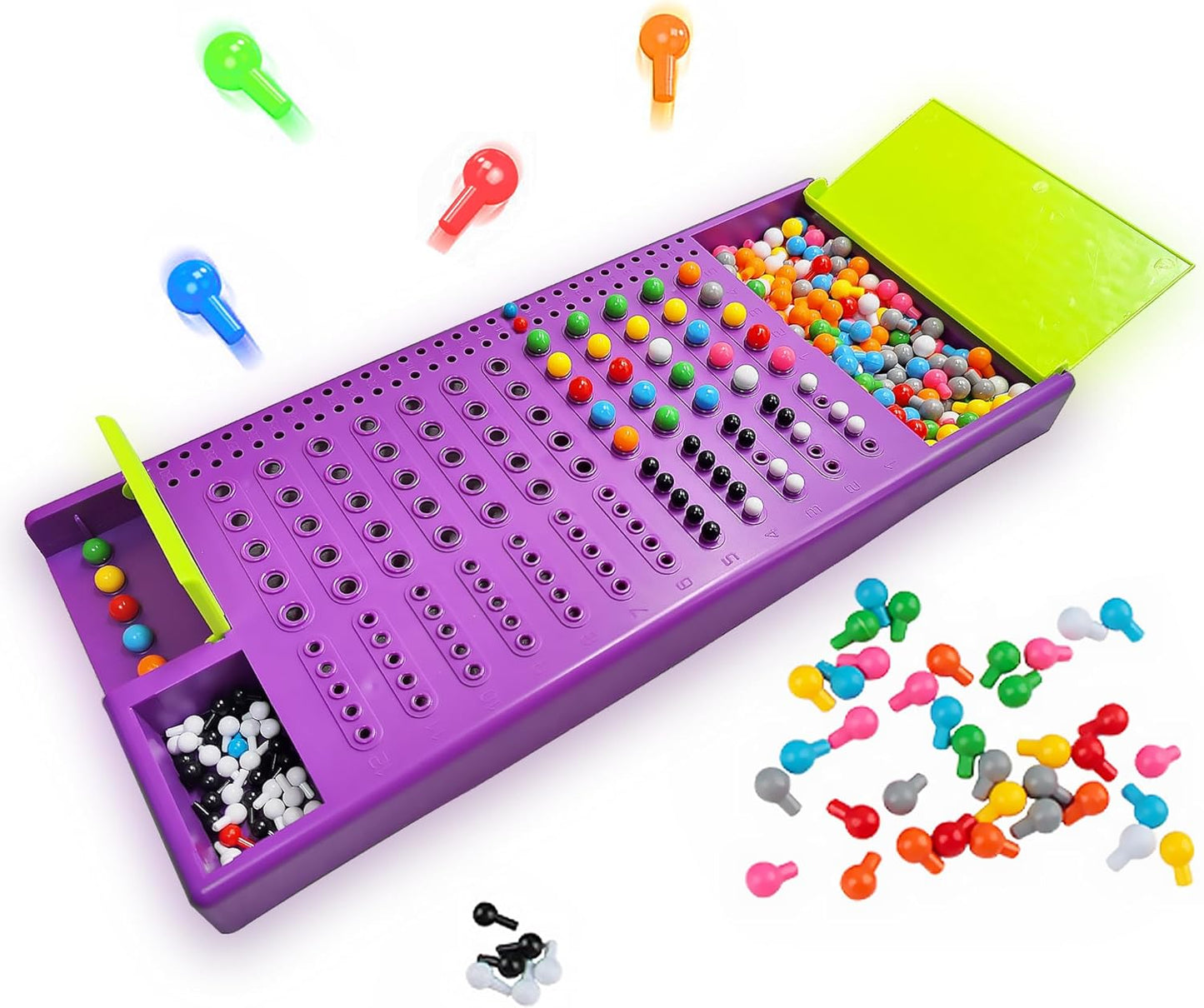 KIDAMI Code Breaker, Classic Codebreaking Travel Board Game, Brain Puzzle Set - 2 Player Battle of Famliy Game, Toys for Kids & Adult