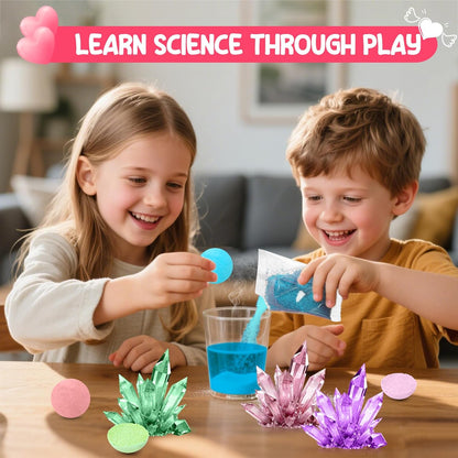 Grenfield 24PCS Kids Science Kit Planting Crystal Bulk, Easter Egg Fillers, Basket Stuffers for Kids Easter Egg Stuffers, Classroom Prizes, for Easter Egg Hunts, Party Favors, Kids, School