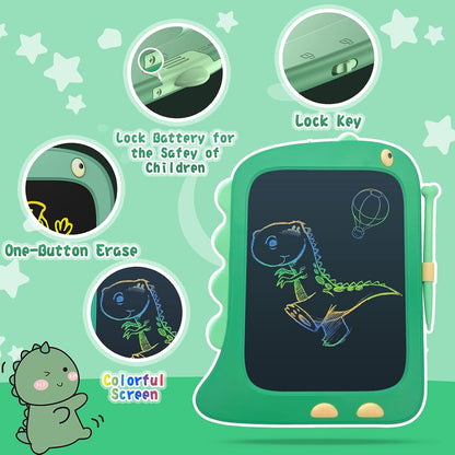 ORSEN 8.5 Inch Doodle Board Drawing Tablet - Dinosaur Toy Gift for Kids 3-7 Years Old