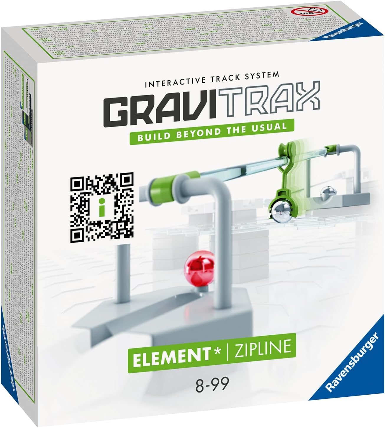 Ravensburger GraviTrax Element Zipline. Can be Combined with All GraviTrax Product Lines and Construction Toys for Children from 8 Years