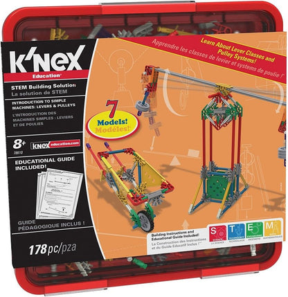 K'NEX Education - Intro to Simple Machines: Gears Set – 198 Pieces – Grades 3-5 – Engineering Education Toy
