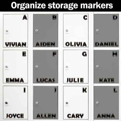 Qyeahkj 103 Pcs Glitter Silver Magnetic Letters - 2'' Alphabet Letters Kit for Classroom, Whiteboard, Fridge, Teachers & Preschool Learning