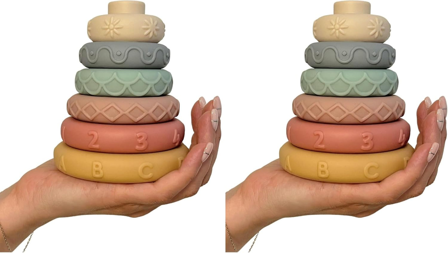 Mr. Pen- Stacking Rings Toy, 6 pcs, Stacking Toys, Stacking Rings, Baby Stacking Toys, Stacking Ring Baby Toy