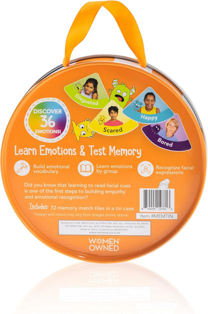 Open The Joy - Creative Storytelling Card Game for Kids, Family Fun Educational Activity to Explore Feelings and Expressions - Ages 4 and Up