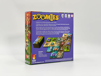 Fireside Games Zoomies – Fast-Paced Dog Walking Family Card Board Game Fun for All Ages Quick Play 2 to 4 Players Ages 10+