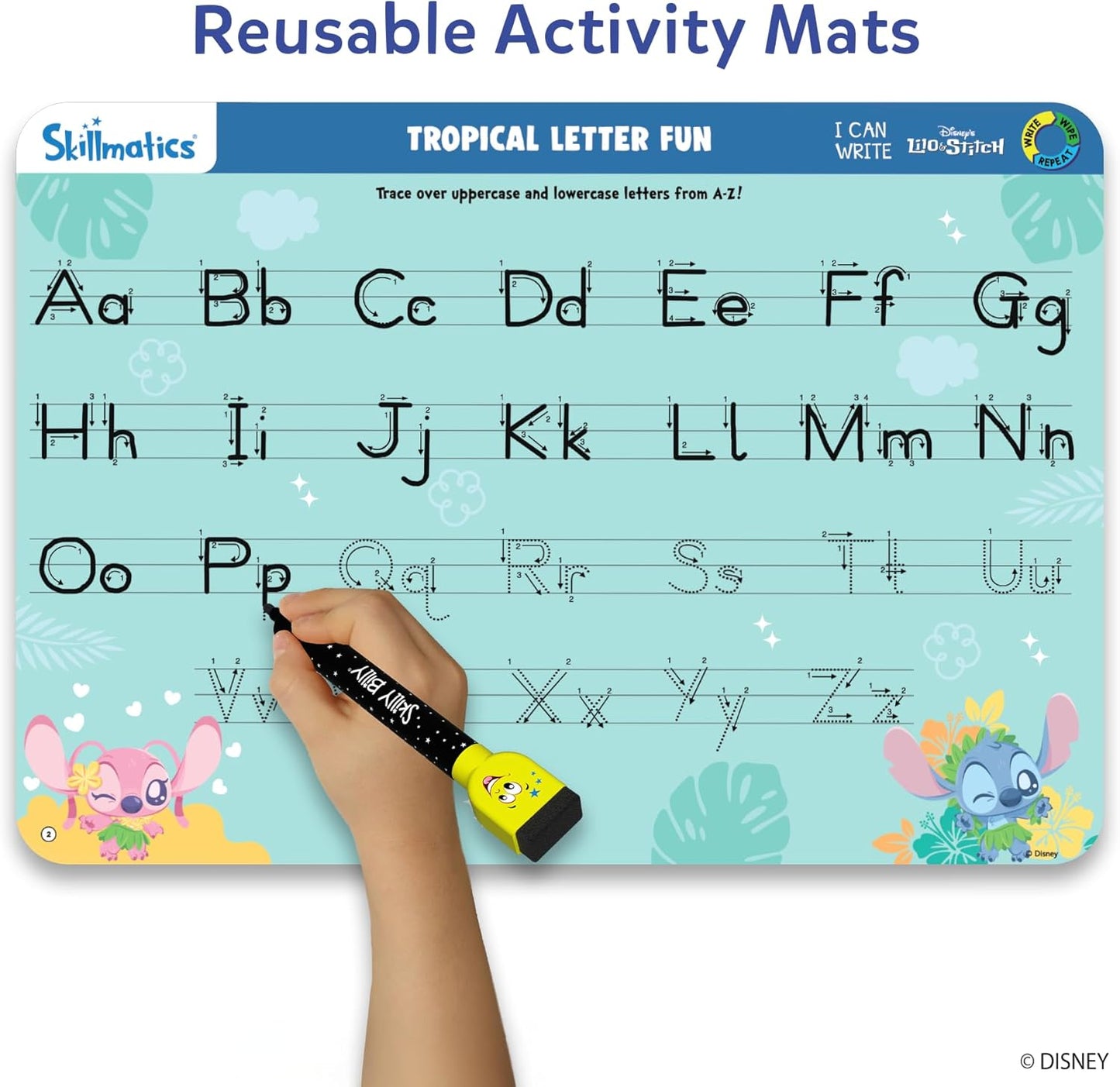 Skillmatics I Can Write PAW Patrol - Reusable Preschool Learning Activities, Educational Toy and Game, Back to School Supplies, Gifts for Students, Kids, Toddlers Ages 3, 4, 5, 6