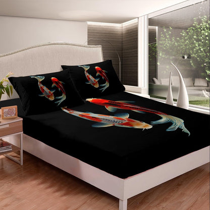 Drum Kit Fitted Sheet,Full Size Rock Music Collections Musical Instruments Theme,Soft Decorative Fabric Bedding Deep Pocket for Children Teens Young Boys Girls,with 2 Pillowcases