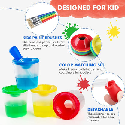 Color Science Test Tubes, Droppers for Kids, Plastic Test Tubes with Caps, Lab Tubes Science Experiments for Kids Age 4 5 6 7 8, Science Supplies Test Tube Holder for Little Scientist