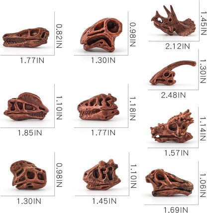 LC JoyCre Mini Dinosaur Bones for Kids Sandbox Toys - Realistic Fake Dinosaur Bones for Kids to Dig Up