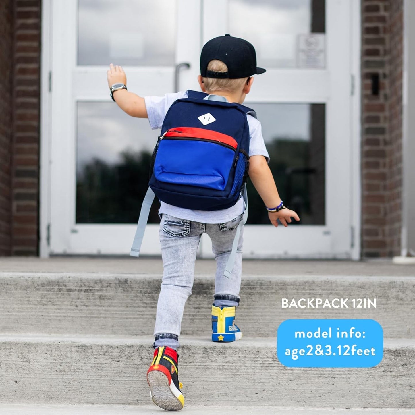 STEAMEDBUN Toddler Backpack Leash for 1-3: Backpack with Leash for Boys Girls - Anti-Lost Harness Backpack for Walking