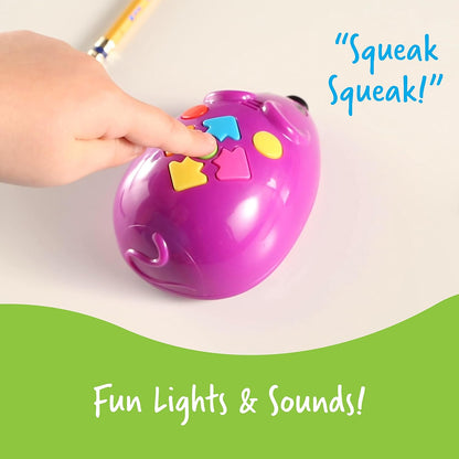 Learning Resources Code & Go® Robot Mouse, Screen-Free Coding Robot Toy, Early Programming for Kids Ages 4+, STEM Robotics Toy