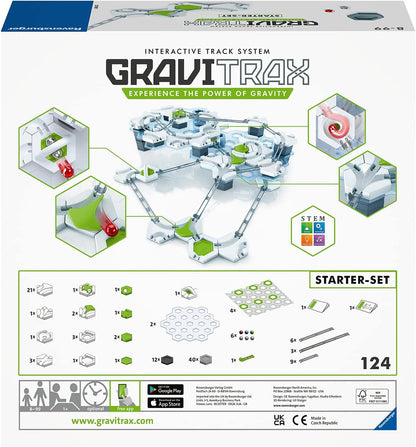 Ravensburger GraviTrax Starter Set - Gravity & Magnetic Marble Game - MESH Accredited STEM Toy for Kids - Brain-Building, Educational Gift - Engages Critical Thinking, Problem Solving - Ages 8+