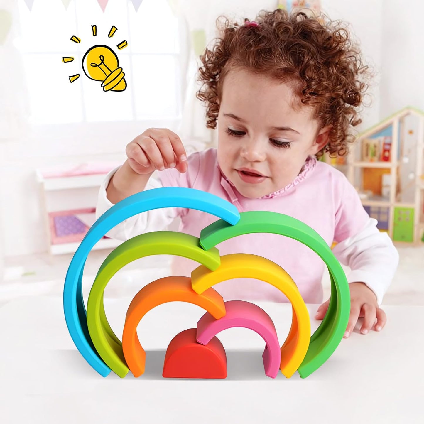 Soft Building Blocks for Toddlers, Large Building Blocks Stacking Blocks for Babies 6 Months and Up Stem Toddler Gifts, Teething Toys, 40 PCS