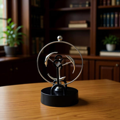 Perpetual Motion Kinetic Art Swing Physics Mechanics Balance Physics Desk Home Decor FN29