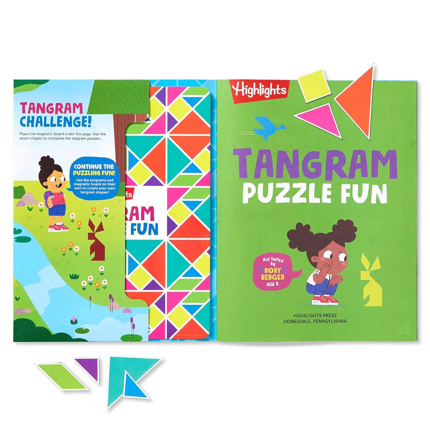 Tangram Puzzle Fun (Highlights Fun to Go Deluxe)