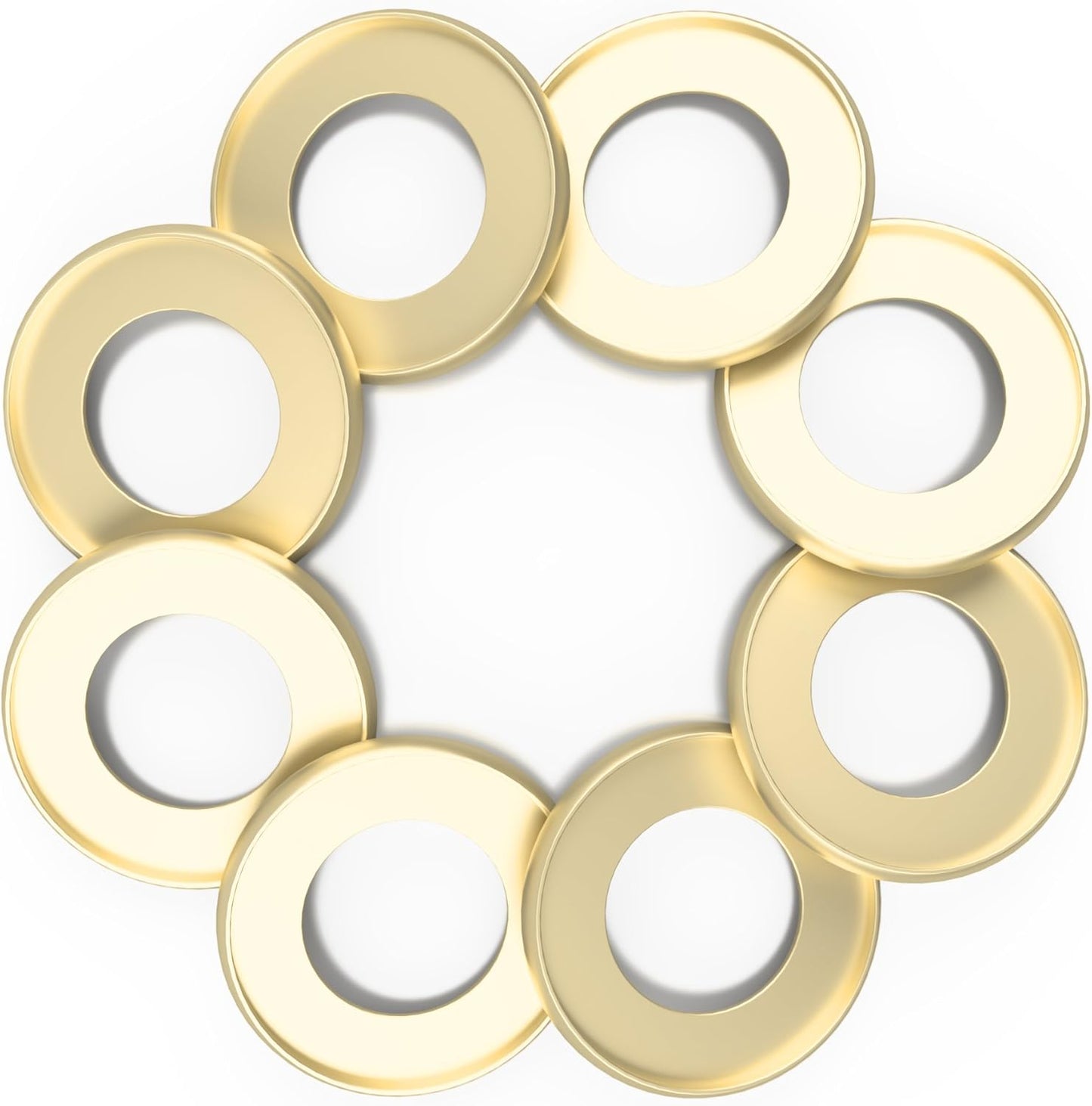 Discagenda Discbound Discs (Gold, 9 Piece 1.65in)