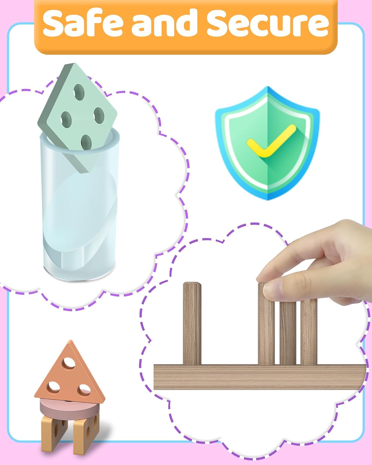 Walenced Reusable Sticker Book for Toddlers, Stickers for Kids, Toddler Sticker Book, Toddler Craft Activities, Toddler Travel Toys Ages 3 and Up Boy Girl Birthday Gifts
