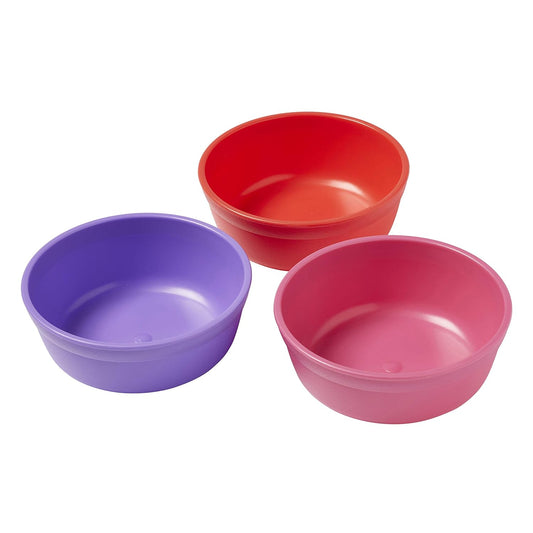ECR4Kids My First Meal Pal Drinking Cups, Kids Plastic Tableware, Stackable And Dishwasher Safe, Stackable Tumblers For Baby, Toddler And Child Feeding, 3-Pack - Tropical