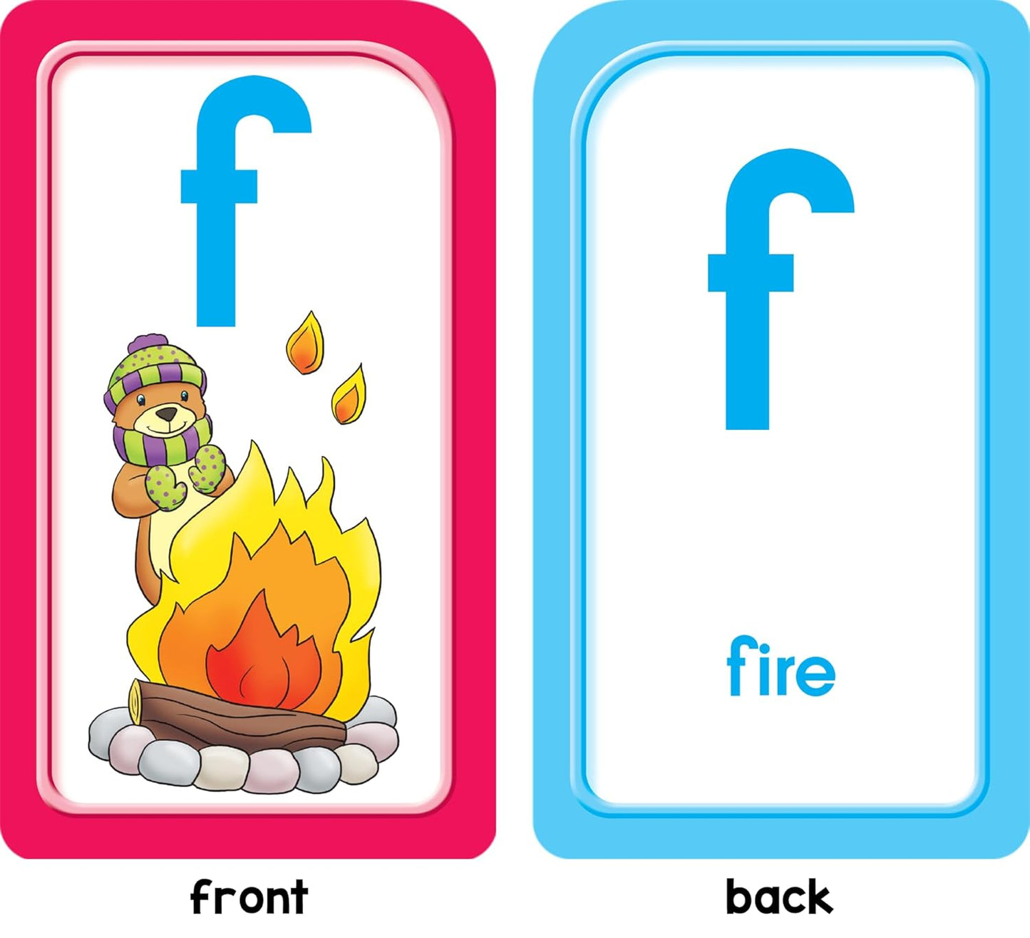 School Zone Alphabet Match Flash Cards: 56 Cards, Preschool, Kindergarten, ABC's, Letters, Matching, Beginning Sounds, Letter-Picture Recognition, Ages 4+