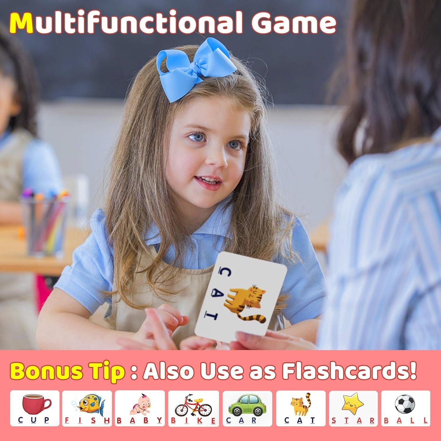 NARRIO Educational Toys for 3 4 5 Year Old Boys Gift, Matching Letter Game Preschool ABC Learning Toys for Kids Ages 4-8 Years, Christmas Birthday Gifts for 3-6 Year Old Boys Toddler Toys Age 2-4