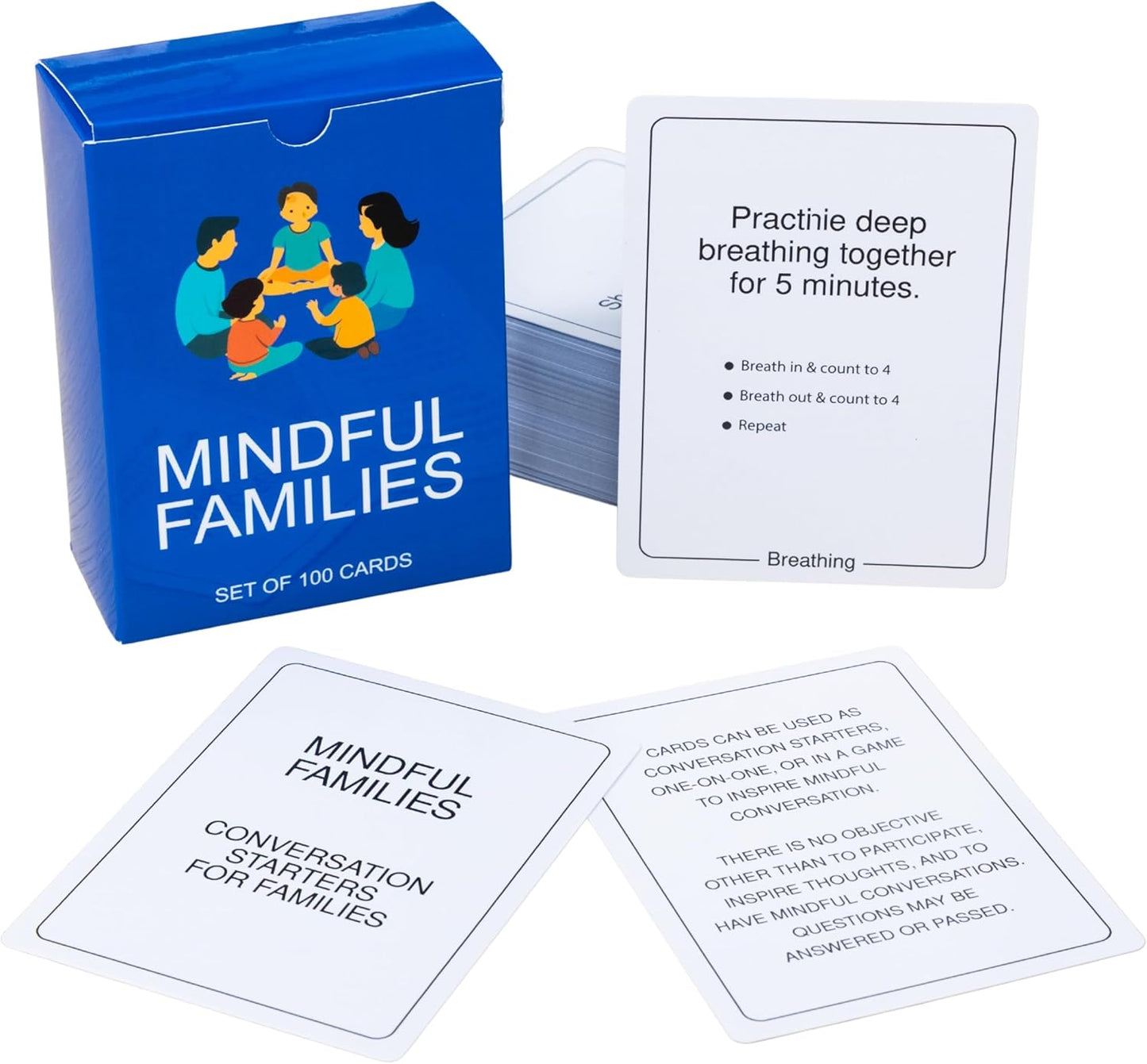 100 Mindfulness Conversation Cards for Kids - Enable Meaningful Conversations with Kids