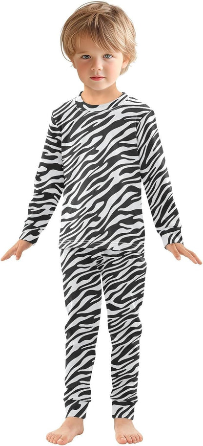 ALAZA Shark Starfish Palm Tree 2 Piece Pajama Set Long Sleeve Top and Pants Sleepwear Unisex - Colors A
