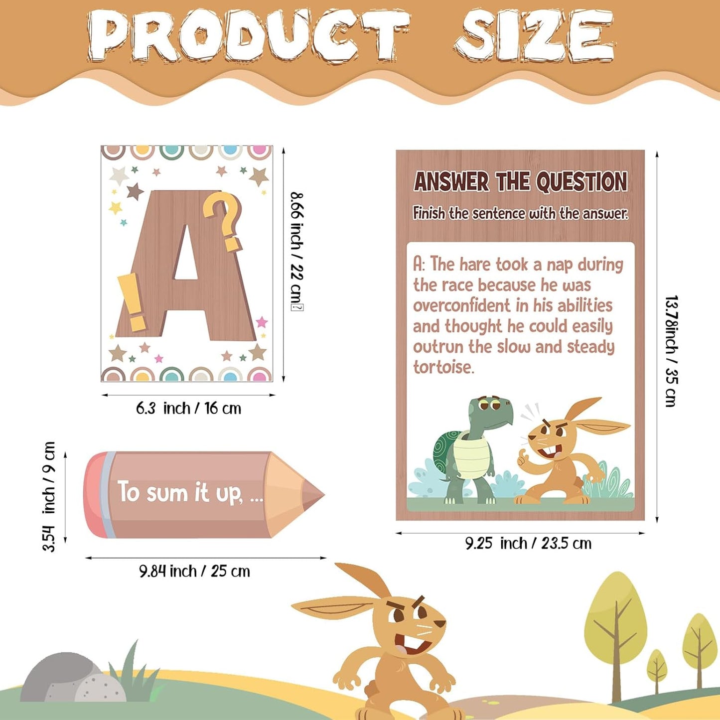 Outus 36 Pcs RACES Writing Strategy Bulletin Board Set, Alphabet Cutout Poster Sentence Starters Cards for Elementary School Classroom, Writing Display Wall Decoration Teacher Supply(Greenery)