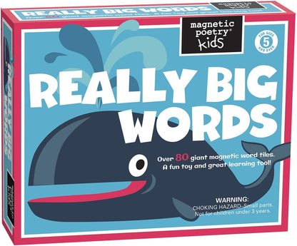 Magnetic Poetry - First Words Kit - Words for Refrigerator - Write Poems and Letters on The Fridge - Made in The USA